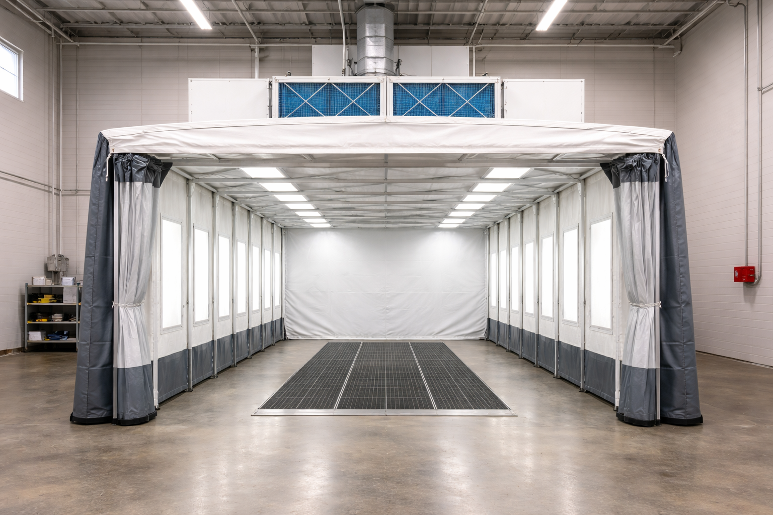 Portable Retractable Paint Booth image 1