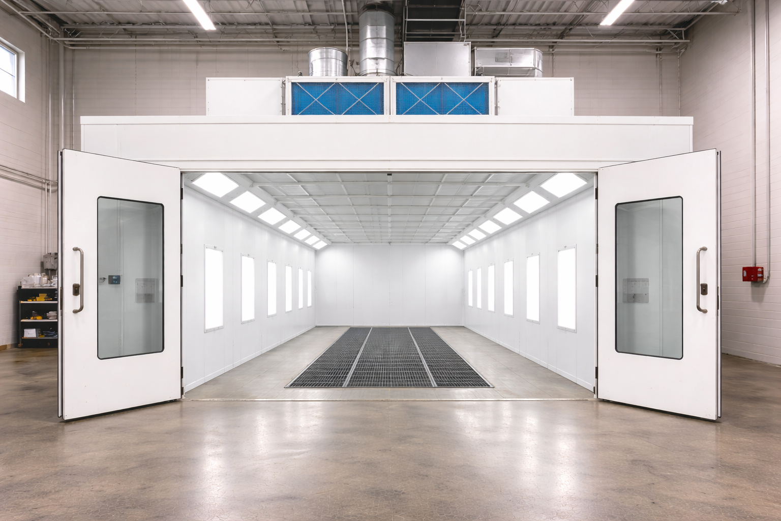 Semi Downdraft Paint Booth image 1