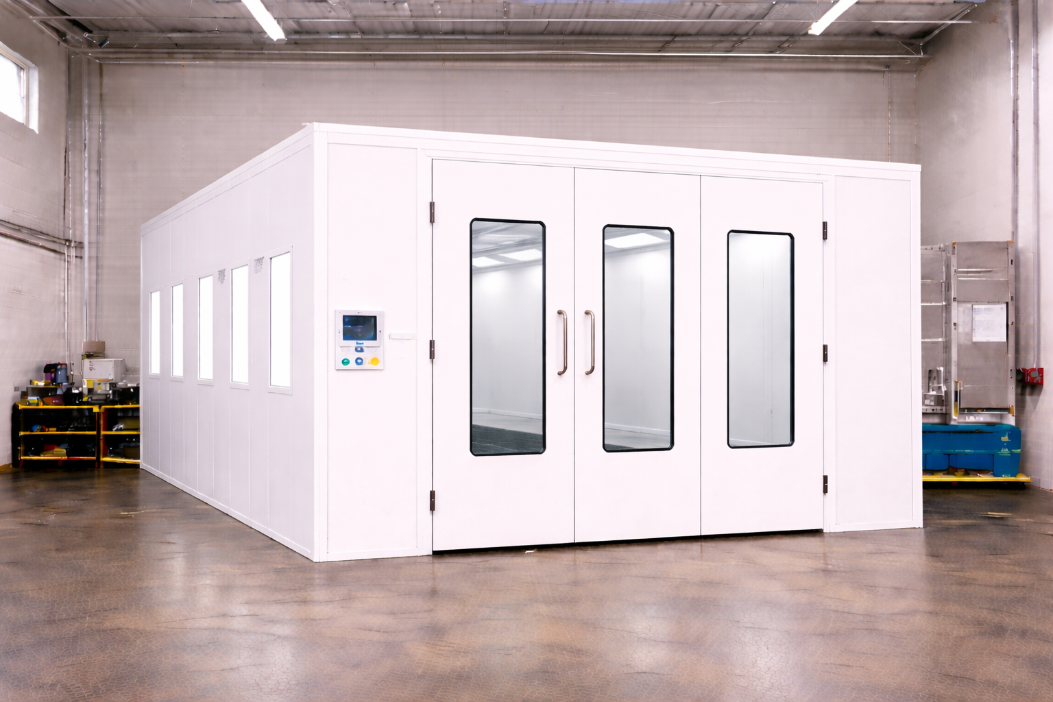 Enclosed Paint Booth image 1