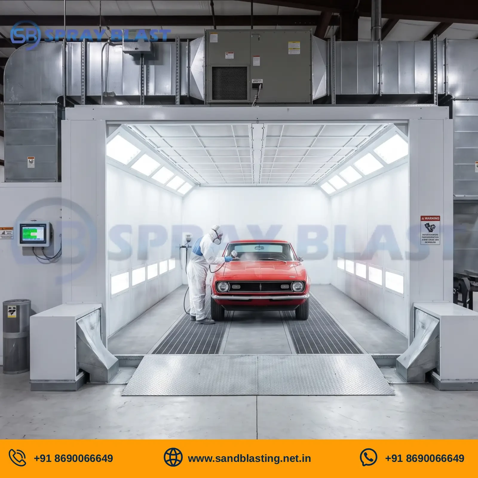 Downdraft Paint Booth