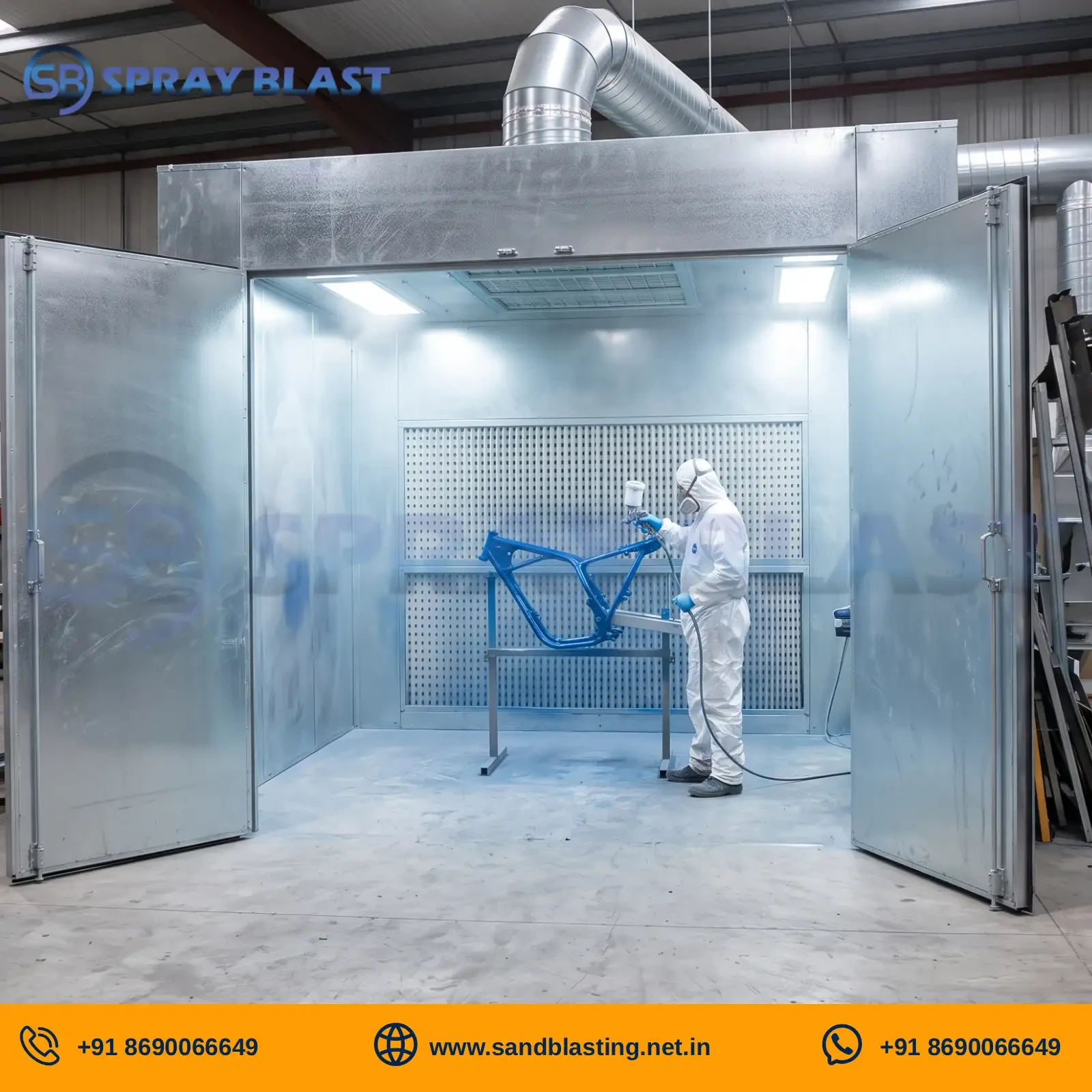Dry Filter Paint Booth