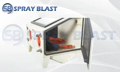 Bench Top Sand Blasting Cabinet image 2