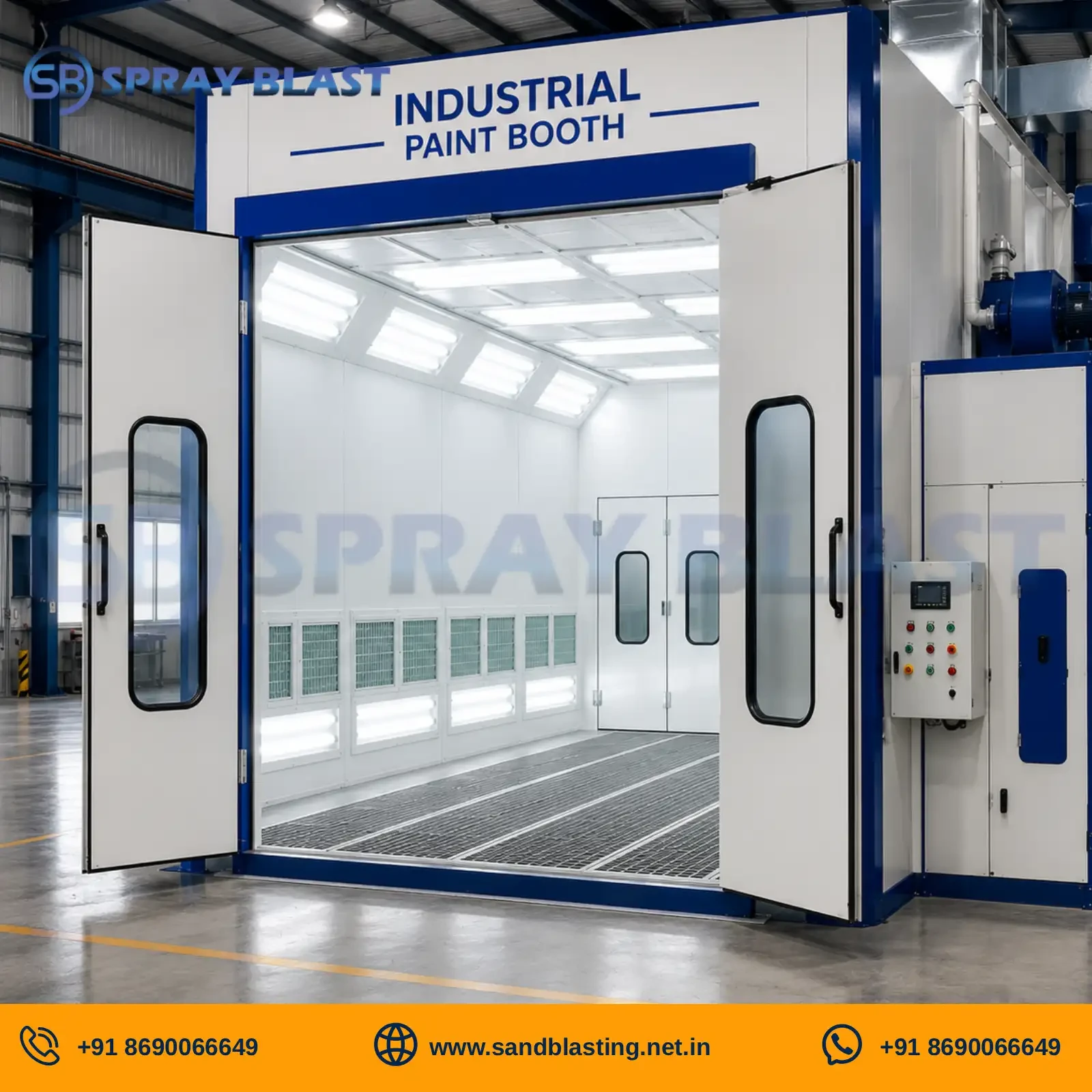industrial paint booth